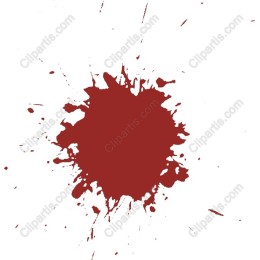 Red Paint Splatter