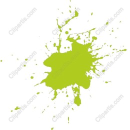 Green Paint Splash