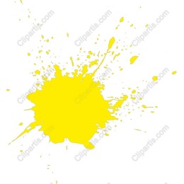 Yellow Paint Splash