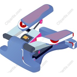 Futuristic Multifunctional Gym Equipment