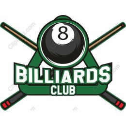 Billiards Club 8-Ball Logo