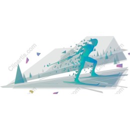 Dynamic Cross-Country Skier