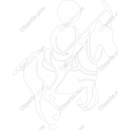 Dynamic Horseback Rider