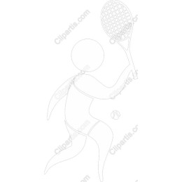 Dynamic Badminton Player