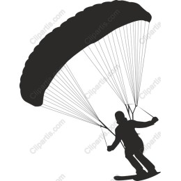 Adventurous Parachutist