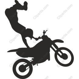 Thrilling Motorcycle Stunt