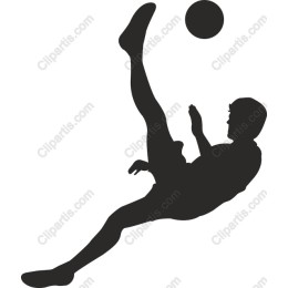 Dynamic Soccer Player Bicycle Kick