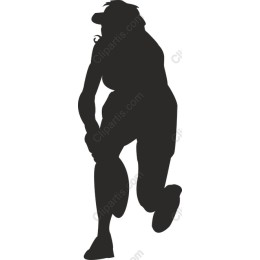 Dynamic Athletic Woman