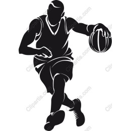 Basketball Player Dribbling