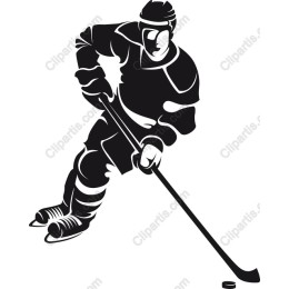 Dynamic Ice Hockey Player