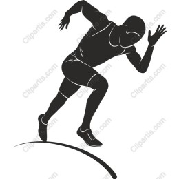 Dynamic Running Athlete