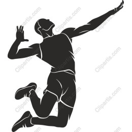 Dynamic Jumping Athlete