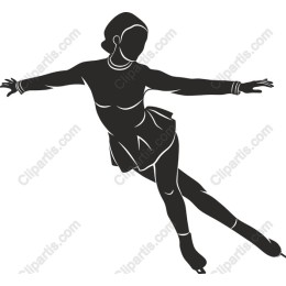 Elegant Figure Skater