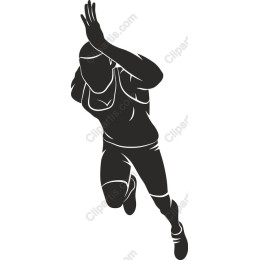 Dynamic Running Athlete