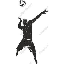 Dynamic Volleyball Player