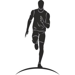 Dynamic Running Athlete