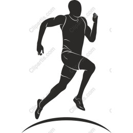 Dynamic Running Athlete