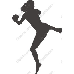 Dynamic Female Boxer