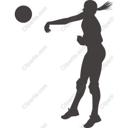Female Athlete Throwing