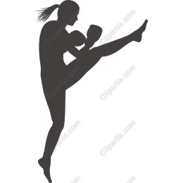 Dynamic Female Fighter