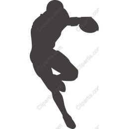 Dynamic Rugby Player
