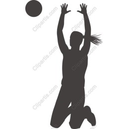 Dynamic Volleyball Player