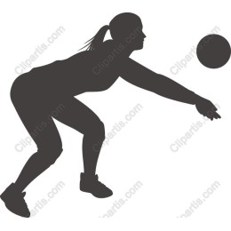 Dynamic Volleyball Player