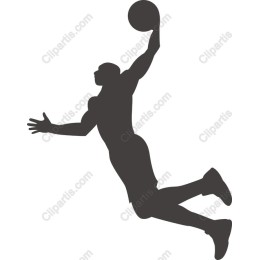 Dynamic Basketball Player Dunk