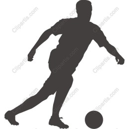 Soccer Player - Dynamic Action Graphic