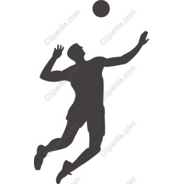 Dynamic Volleyball Player