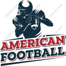 Dynamic American Football Player
