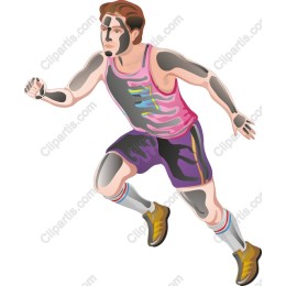 Dynamic Athletic Runner