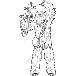 Fierce Creature with Slingshot