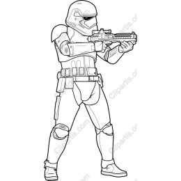 Futuristic Soldier Action