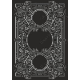 Steampunk Gears Frame
