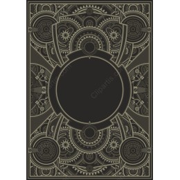 Steampunk Gear Background