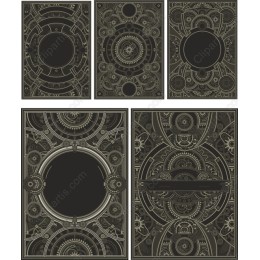 Steampunk Backgrounds Bundle - Collection