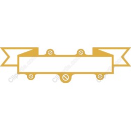 Vintage Ribbon Banner