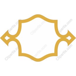 Golden Decorative Banner