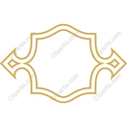 Elegant Ornate Label Frame