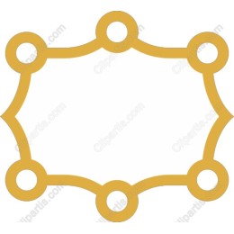 Elegant Gold Circular Frame