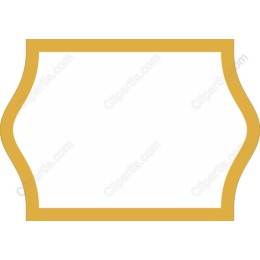 Golden Decorative Label