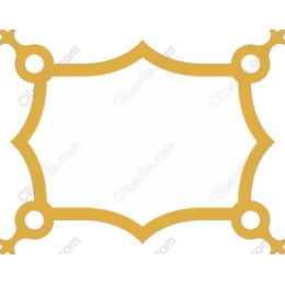 Elegant Gold Ornate Frame