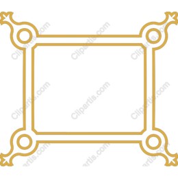 Gold Decorative Frame