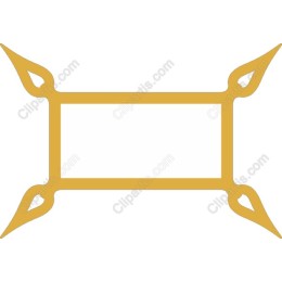 Elegant Gold Decorative Frame