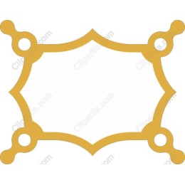 Golden Decorative Frame