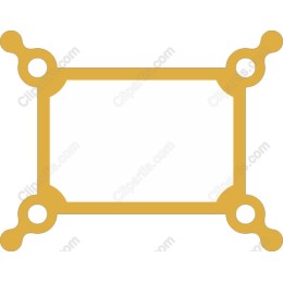 Golden Geometric Frame