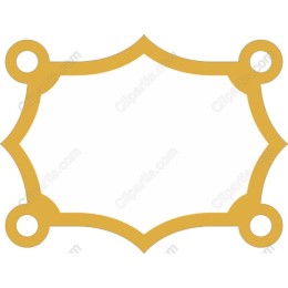 Decorative Golden Frame