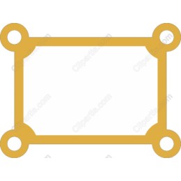 Elegant Golden Rectangle Frame