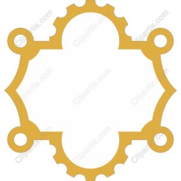 Vintage Gear Decorative Frame
